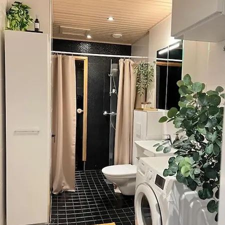 Sauna, Parking, 350mb, 65 Hdtv, Games, Dryer Huoneisto