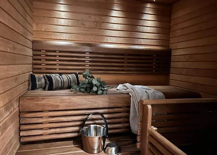 Sauna, Parking, 350mb, 65 Hdtv, Games, Dryer Appartement *