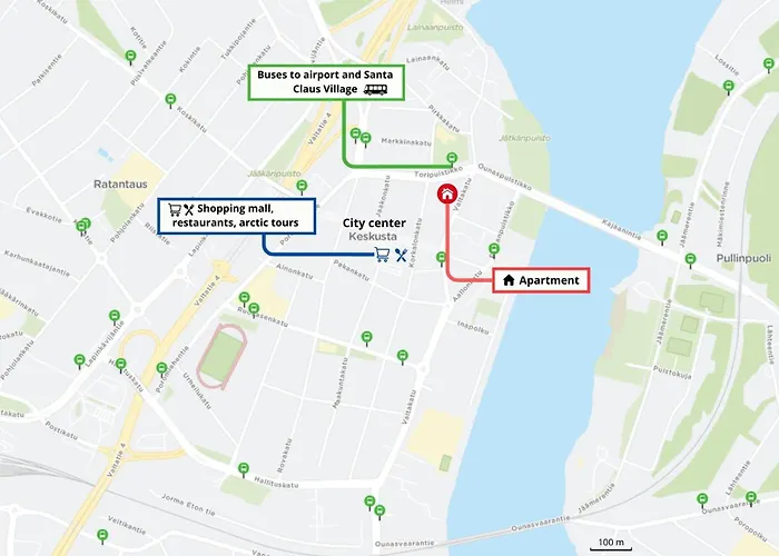 Sauna, Parking, 350mb, 65 Hdtv, Games, Dryer Rovaniemi